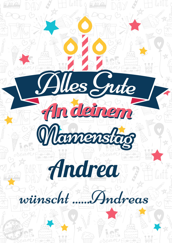 Andrea wünscht ......Andreas