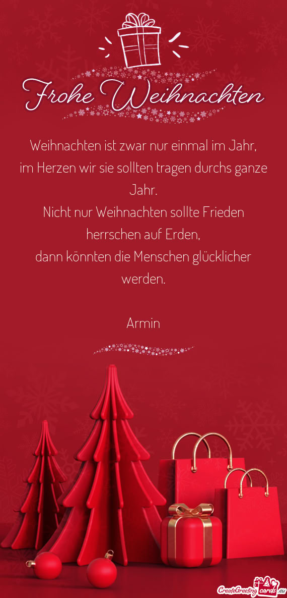 Dann könnten die Menschen glücklicher werden