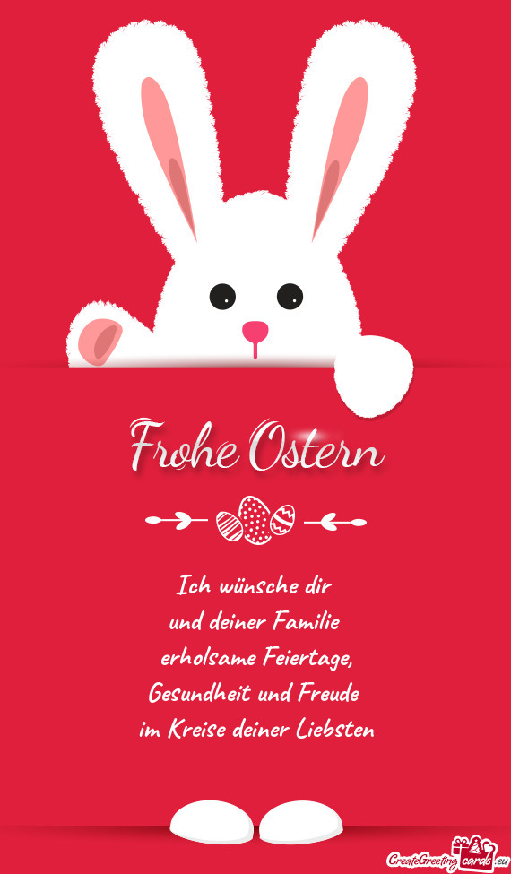 Erholsame Feiertage