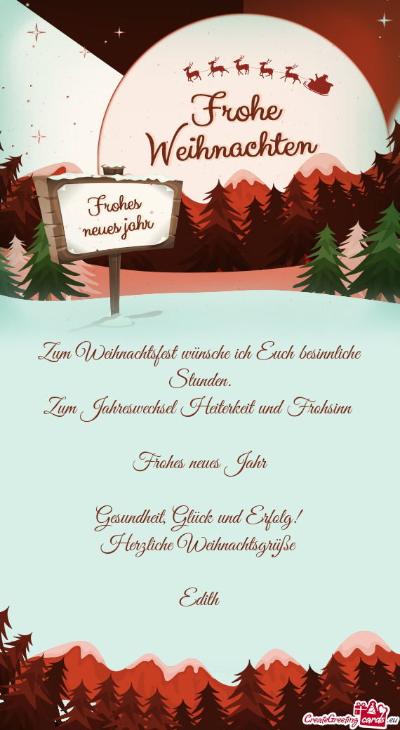 Gesundheit, Glück und Erfolg