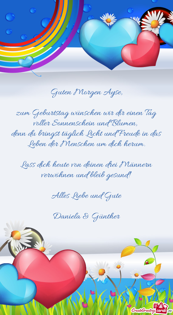 Guten Morgen Ayse