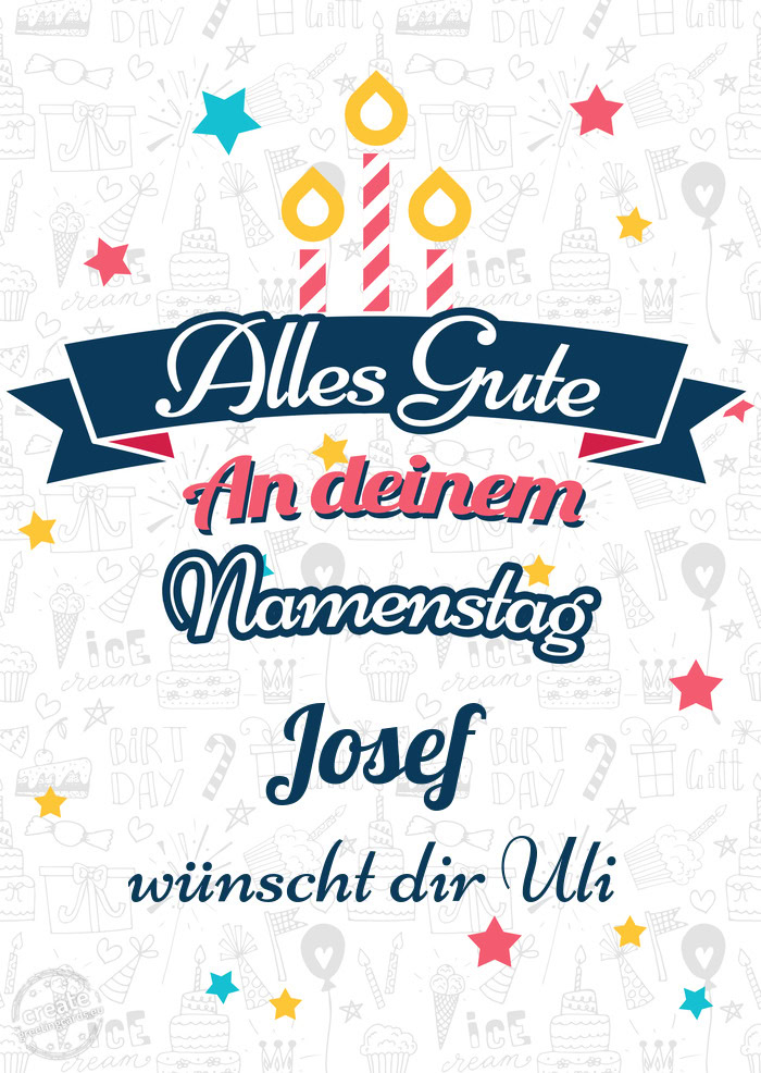 Josef wünscht dir Uli