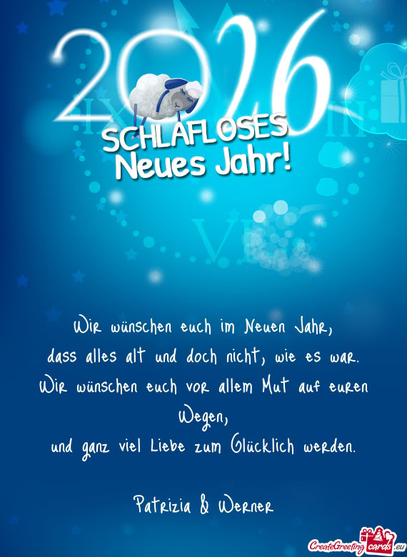 Und ganz viel Liebe zum Glücklich werden