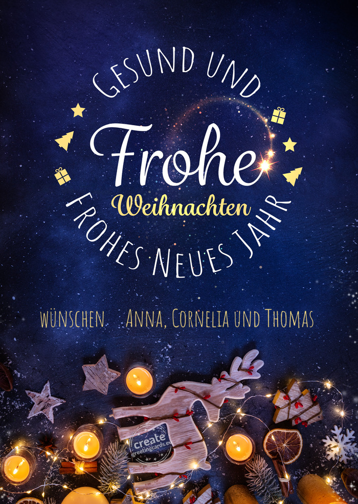 Wünschen  Anna, Cornelia und Thomas