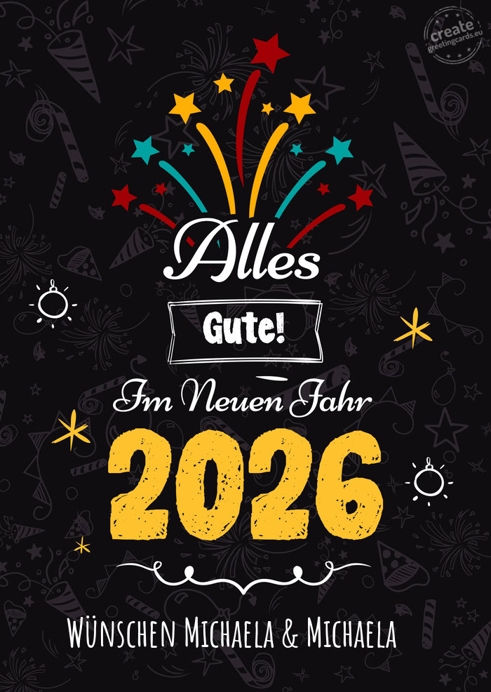 Wünschen Michaela & Michaela 🥳