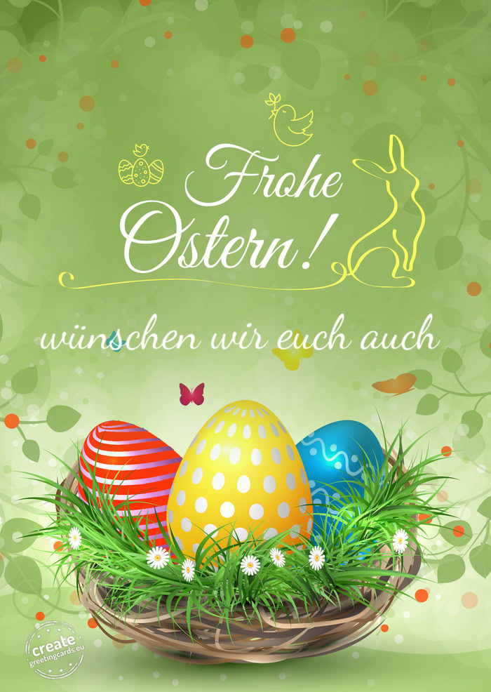 Wünschen wir euch auch