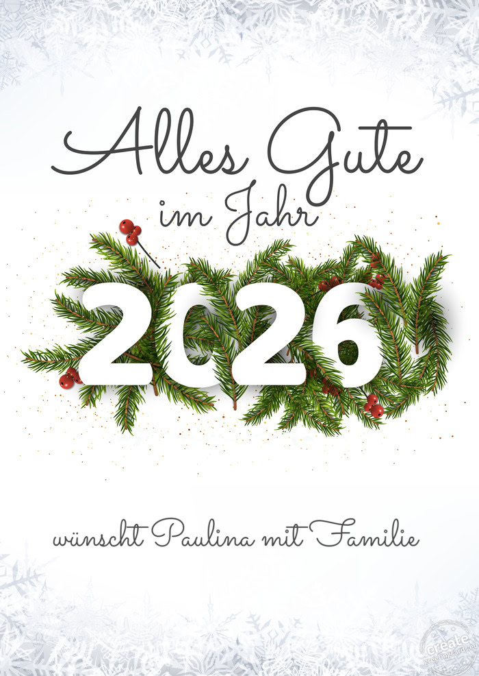 Wünscht Paulina mit Familie